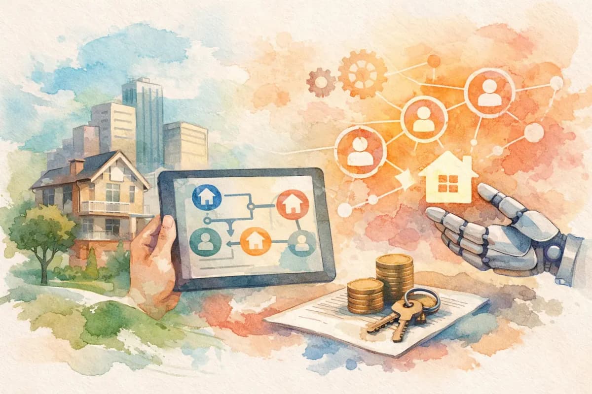 Automatización de leads inmobiliarios rentable