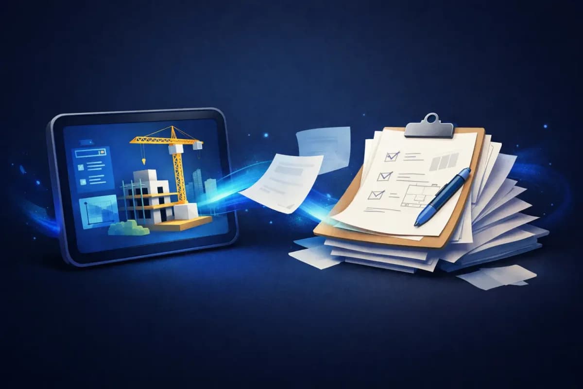 Cómo digitalizar partes de obra sin duplicar trabajo