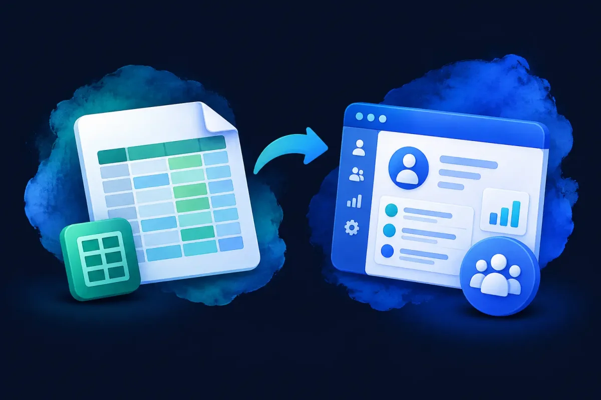 CRM vs hojas de cálculo: cuándo cambiar