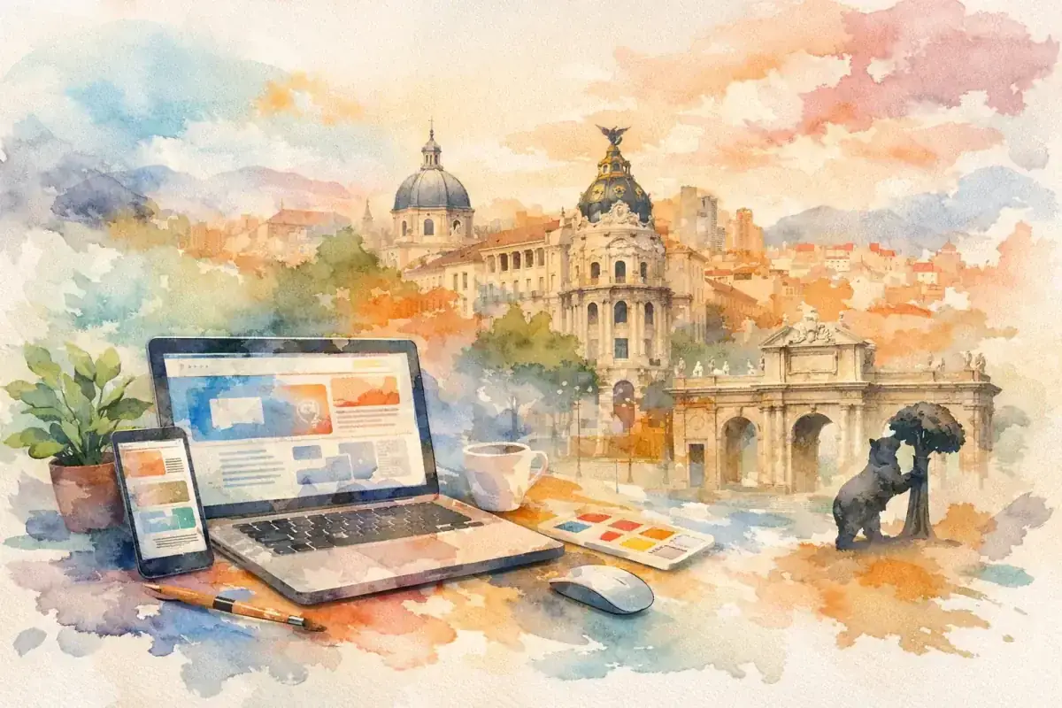 Diseño web para empresas locales en Madrid con operativa real