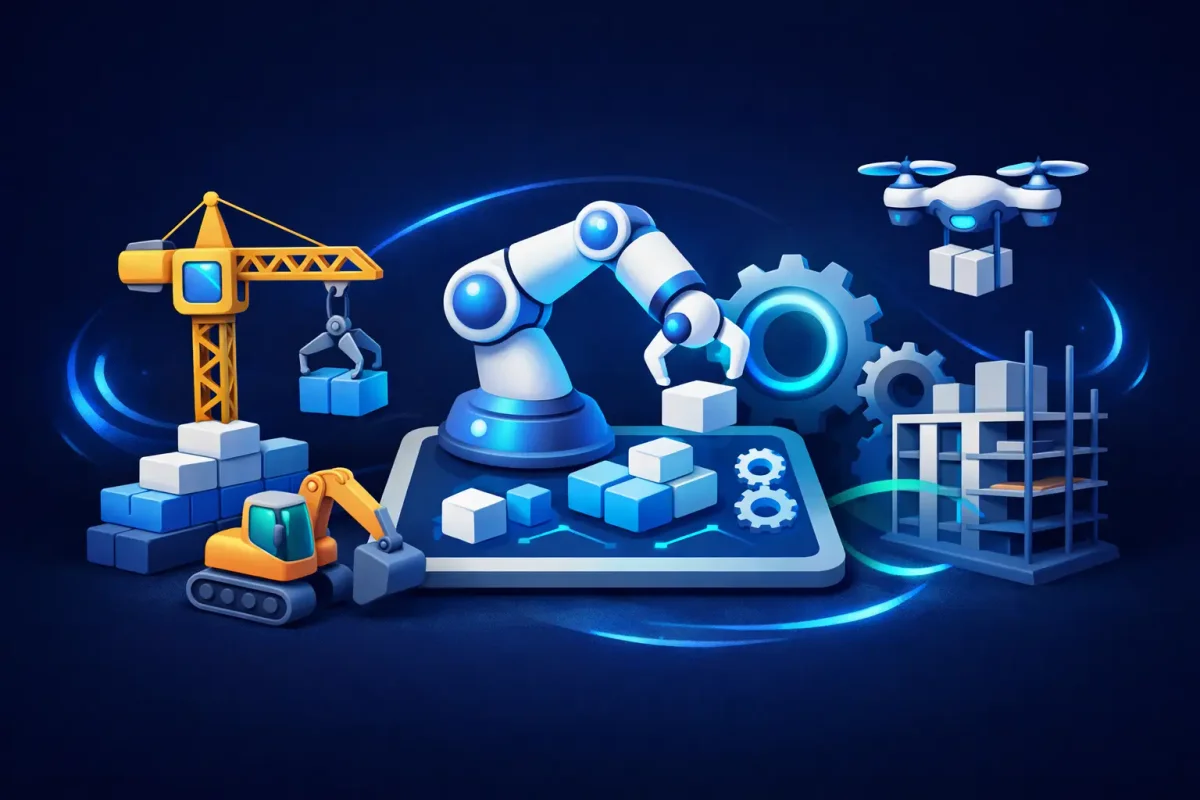 Guía de automatización operativa en construcción