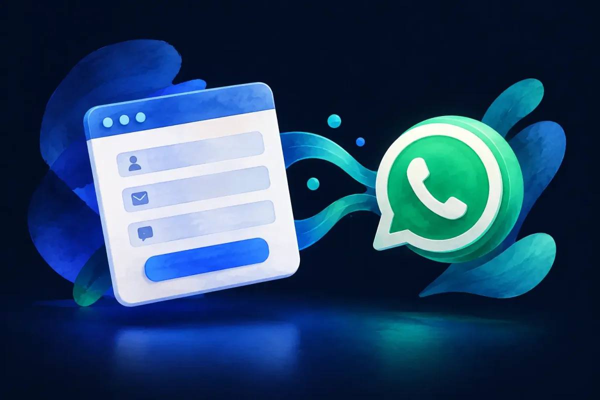 Cómo integrar WhatsApp con formularios web