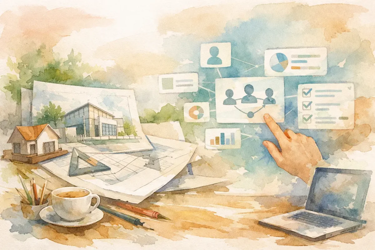 CRM para estudio de arquitectura que sí resuelve
