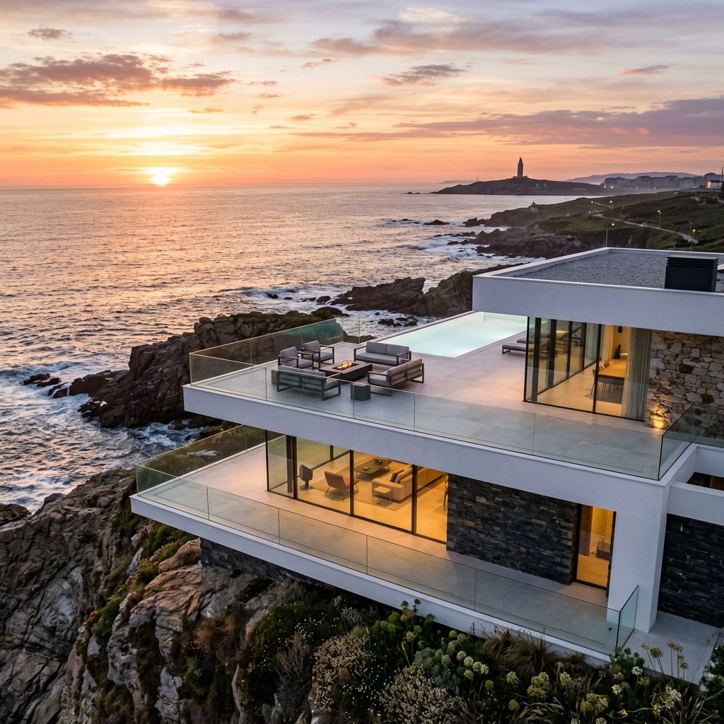 Villa contemporánea primera línea