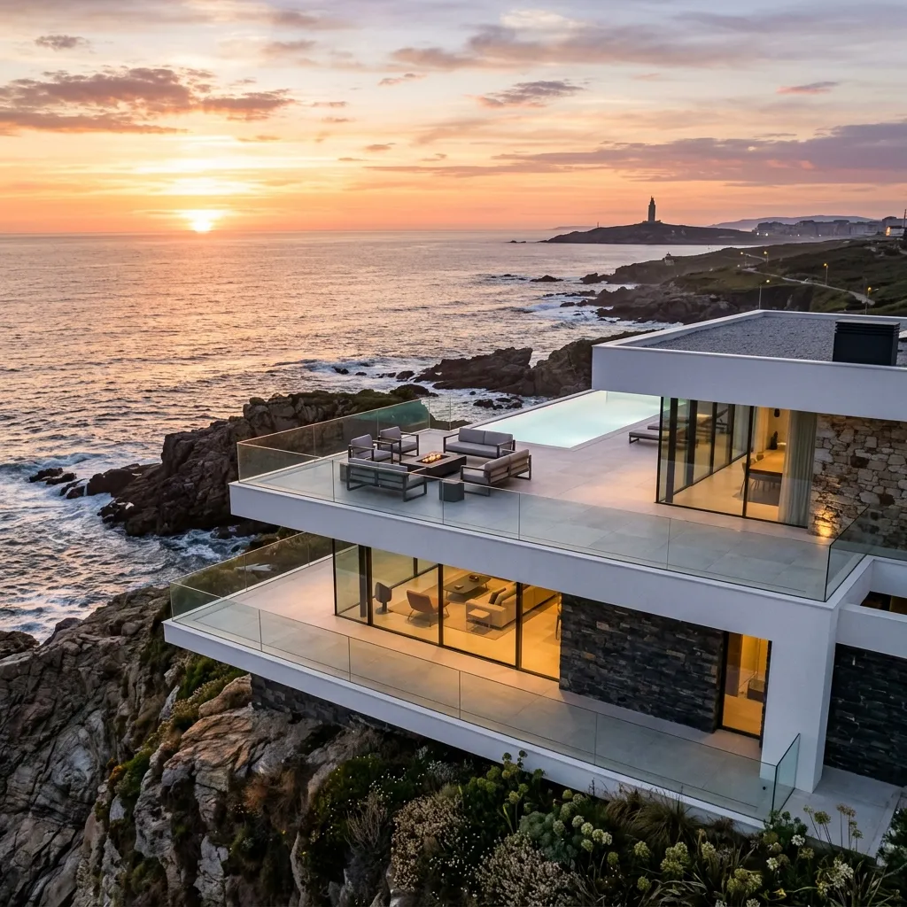 Villa contemporánea primera línea